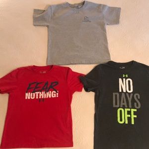 Boys short sleeve T-shirt’s.  Bundle of three
